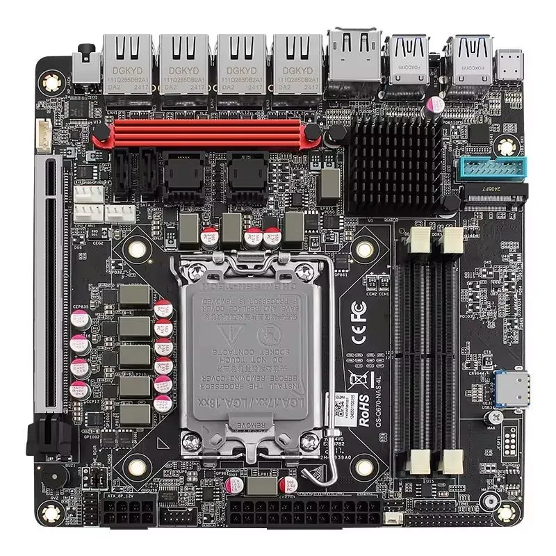 Lga 1700 Ddr5 Itx Motherboard - VPro Q670 NAS carte mère Max