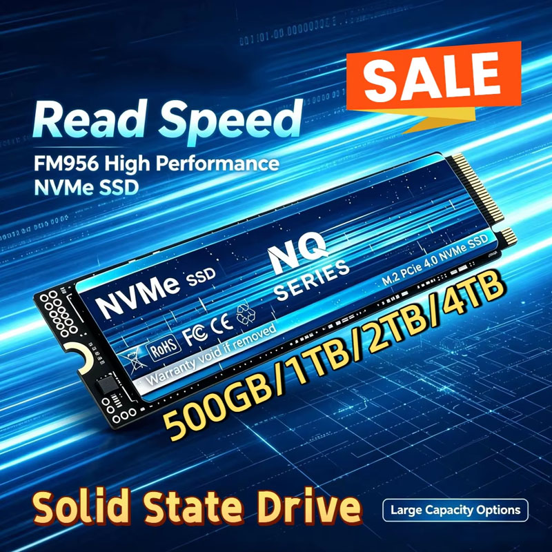 M.2 Nvme 4Tb Pcie 4.0 Ssd - 2026 NQ SSD 500 Go 1