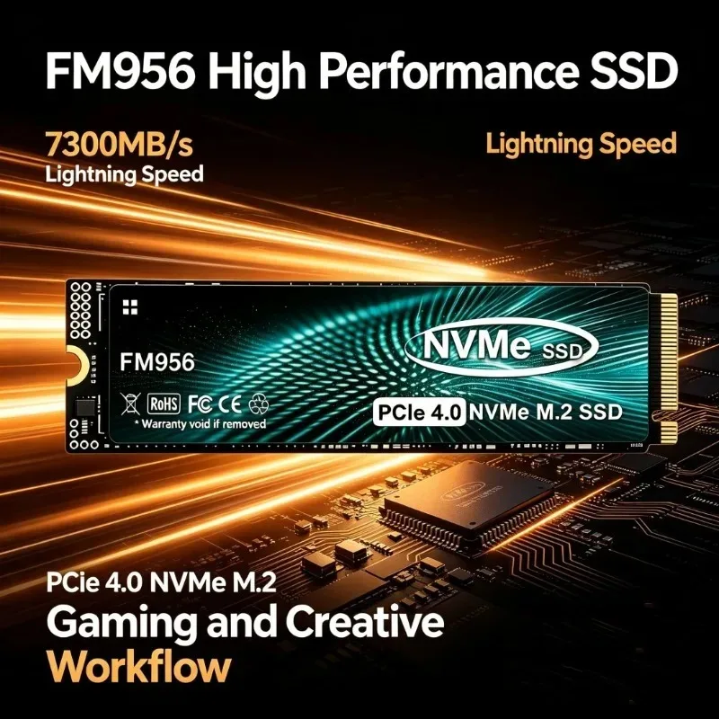 SSD NVMe M.2 2280 FM956 d'orig - M.2 Nvme 4Tb Pcie 4.0 Ssd avis et prix