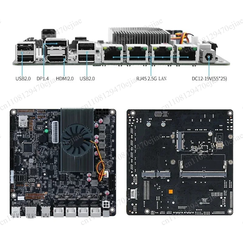 Carte mère NAS N100 6 baies Mi - Nas Motherboard N100 6 Sata avis et prix