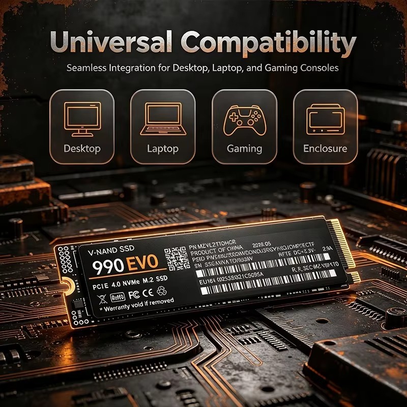 990 EVO M.2 2280 NVMe PCIe 4.0 - M.2 Nvme 4Tb Pcie 4.0 Ssd avis et prix