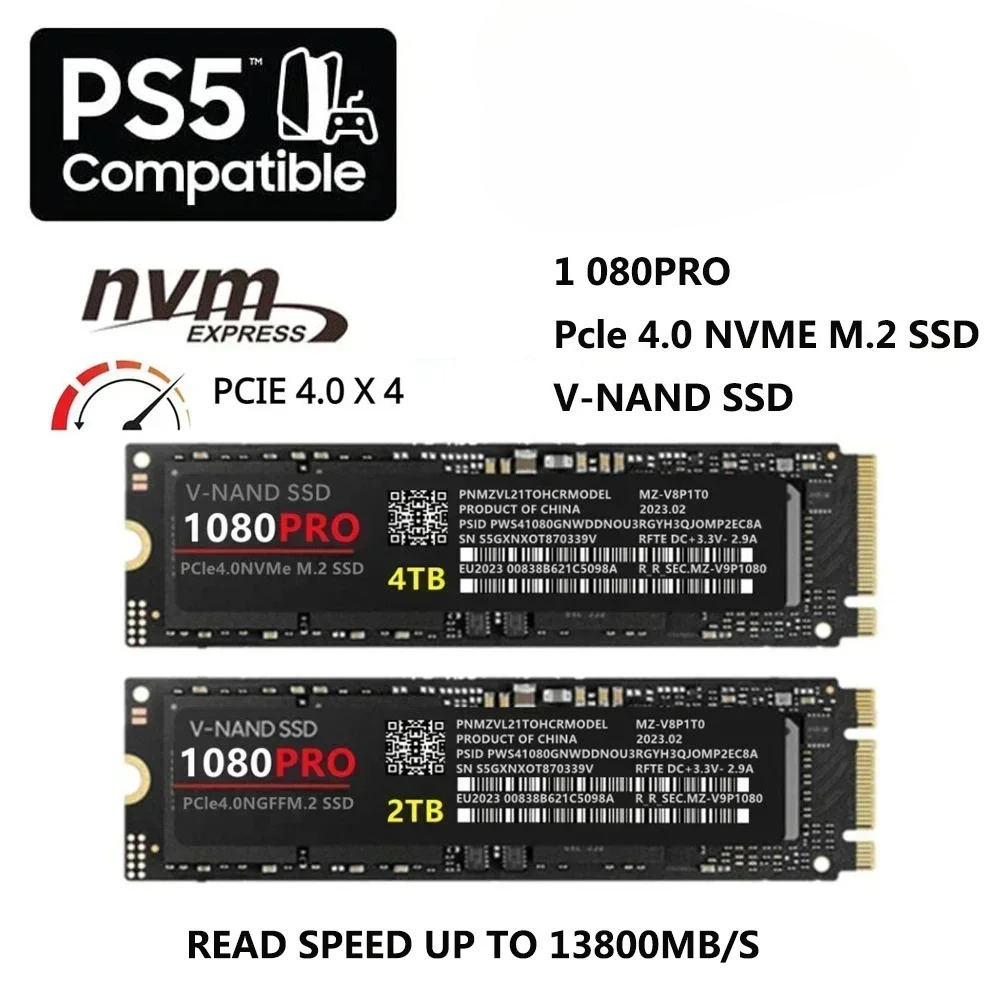 SSD NVMe M.2 2280 PCIe 4.0 108 - M.2 Nvme 4Tb Pcie 4.0 Ssd avis et prix